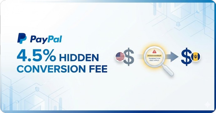 PayPal's Hidden Currency Fees: What Barbadian Shoppers Should Know