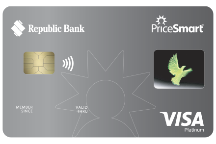 Republic Bank / PriceSmart Visa Platinum Credit Card